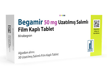 BEGAMIR 50 MG UZATILMIS SALIMLI 30 таблетки покрытые оболочкой