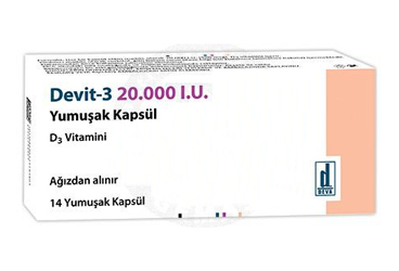 DEVIT-3 20.000 IU ΠΌΡΠ³ΠΊΠΈΠ΅ ΠΊΠ°ΠΏΡΡΠ»Ρ (14 ΠΊΠ°ΠΏΡΡΠ»Ρ)