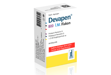 DEVAPEN 800 I.M. раствор для инъекций ICIN порошок ICEREN флакон (1 флакон)