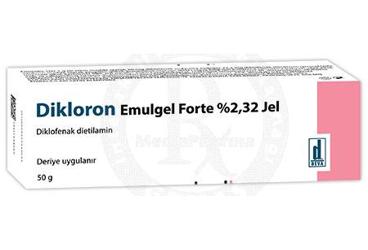 DIKLORON EMULGEL Forte %2.32 гель (50 G)