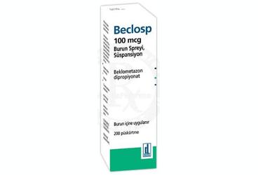 BECLOSP 100 MCG назальный спрей суспензияU