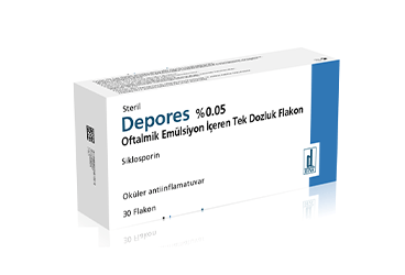 DEPORES %0,05 OFTALMIK эмульсия ICEREN TEK DOZLUK 30 флакон