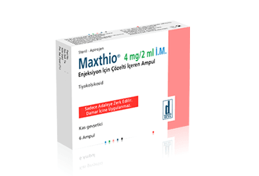 MAXTHIO 4 MG/2 ML I.M. раствор для инъекций (6 ампулы)