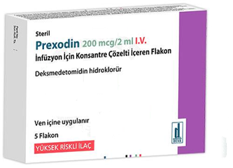 PREXODIN 200 MCG / 2 ML внутривенная инфузия ICIN KONSANTRE COZELTI ICEREN 5 флакон