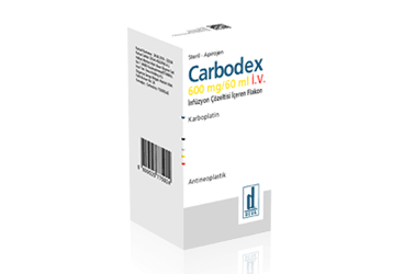 CARBODEX 600 MG/60 ML IV INF. COZ. ICEREN флакон