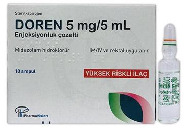 DOREN 5MG/5ML ENJ.COZ.ICEREN 10 ампулы