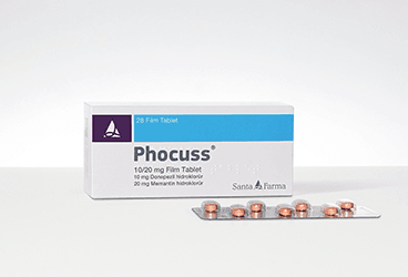 PHOCUSS 10 MG/20 MG таблетки покрытые оболочкой (28 таблетки покрытые оболочкой)