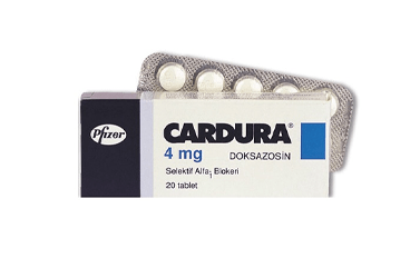 CARDURA 4 MG 20 таблетки