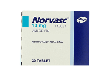 NORVASC 10 MG 30 таблетки