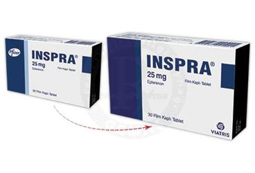 INSPRA 25 MG 30 таблетки покрытые оболочкой