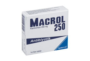 MACROL 250 MG 14 ΡΠ°Π±Π»Π΅ΡΠΊΠΈ ΠΏΠΎΠΊΡΡΡΡΠ΅ ΠΎΠ±ΠΎΠ»ΠΎΡΠΊΠΎΠΉ