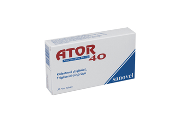 ATOR 40 MG 30 таблетки покрытые оболочкой