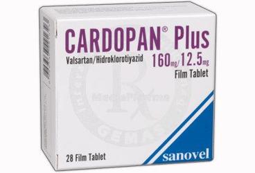 CARDOPAN Plus 160 /12,5 MG 28 таблетки покрытые оболочкой