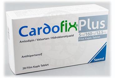 CARDOFIX Plus 5/160/12,5 MG 28 таблетки покрытые оболочкой