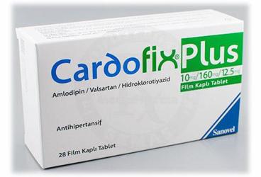 CARDOFIX Plus 10/160/12,5 MG 28 таблетки покрытые оболочкой