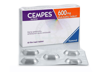 CEMPES 600 MG 10 таблетки покрытые оболочкой