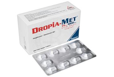 DROPIA-MET 15 MG/1000 MG таблетки покрытые оболочкой (60 таблетки покрытые оболочкой)