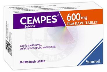 CEMPES 600 MG таблетки покрытые оболочкой (14 таблетки)