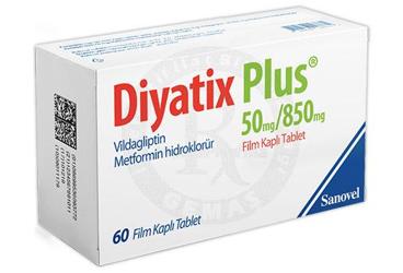 DIYATIX Plus 50 MG/850 MG таблетки покрытые оболочкой (60 таблетки)
