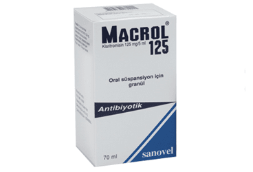MACROL 125 MG/5 ML 70 ML суспензия