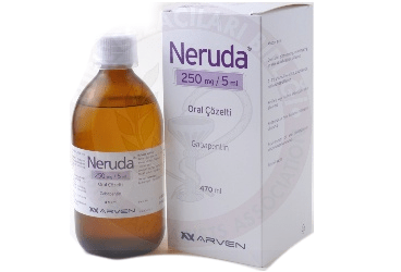 NERUDA 250 MG/5 ML раствор для приёма внутрь