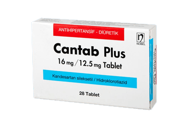 CANTAB Plus 16 MG/12,5 MG 28 таблетки