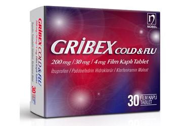 GRIBEX COLD & FLU 200 MG/30 MG/4 MG таблетки покрытые оболочкой (30 таблетки)