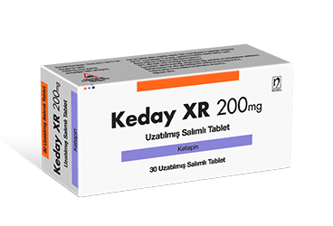 KEDAY XR 200 MG UZATILMIS SALIMLI 30 таблетки