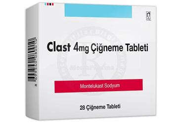 CLAST 4 MG 28 жевательные таблетки