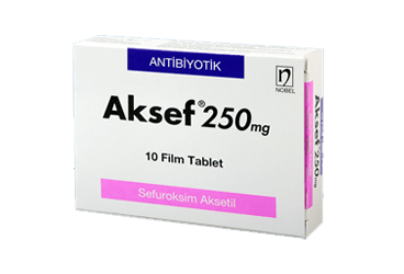AKSEF 250 MG 10 таблетки покрытые оболочкой