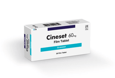 CINESET 60 MG 28 таблетки покрытые оболочкой