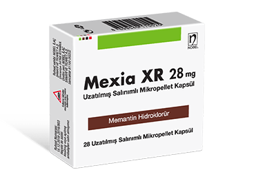 MEXIA XR 28 MG 28 UZATILMIS SALINIMLI микропеллеты капсулы