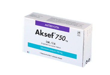 AKSEF 750 MG IM/IV порошок для инъекций 1 флакон
