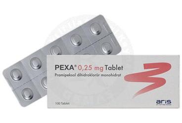 PEXA 0,25 MG таблетки (100 таблетки)