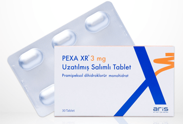 PEXA XR 3 MG UZATILMIS SALIMLI 30 таблетки