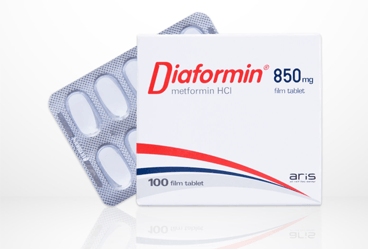 DIAFORMIN 850 MG 100 таблетки покрытые оболочкой