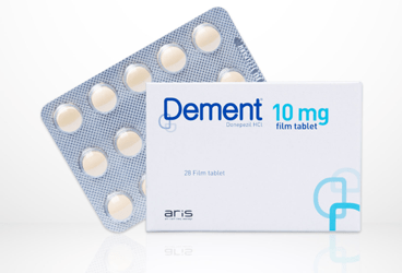 DEMENT 10 MG 28 таблетки покрытые оболочкой