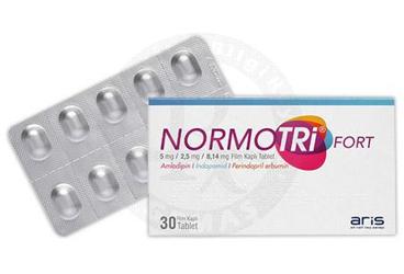 NORMOTRI Forte 5 MG/2,5 MG/8,14 MG таблетки покрытые оболочкой
