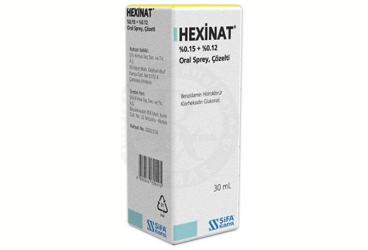 HEXINAT %0.15+%0.12 ORAL спрей, COZELTI (30 ML)