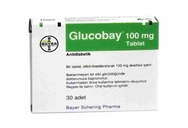 GLUCOBAY 100 MG 30 таблетки