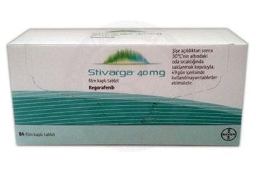 STIVARGA 40 MG 84 таблетки покрытые оболочкой