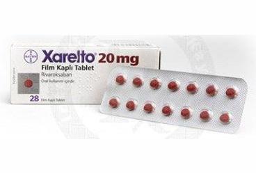 XARELTO 20 MG 28 таблетки покрытые оболочкой