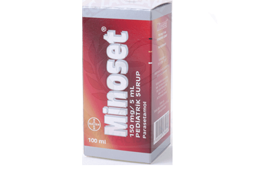 MINOSET 150MG/5 ML 100 ML детский сироп — фото упаковки