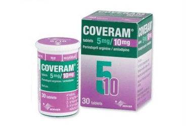COVERAM 5 MG + 10 MG 30 таблетки покрытые оболочкой