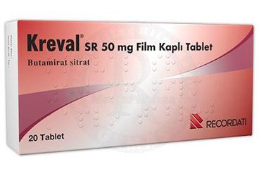 KREVAL SR 50 MG 20 таблетки покрытые оболочкой
