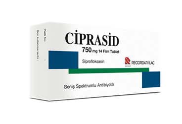 CIPRASID 750 MG 14 таблетки покрытые оболочкой