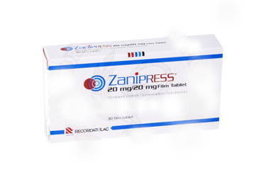 ZANIPRESS 20 MG/20 MG 30 таблетки покрытые оболочкой