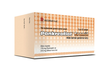 PANKREOFLAT 170 MG/310 MG гранулы (22X2 G POSET)