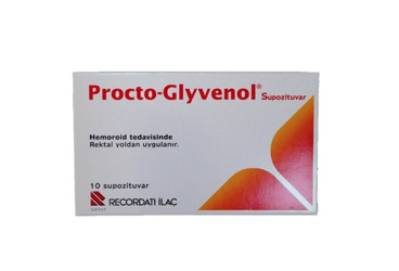 PROCTO-GLYVENOL %20 + %2 SUPOZITUVAR (10 SUPOZITUVAR)