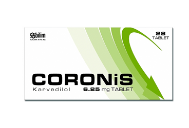 CORONIS 6,25 MG 28 таблетки